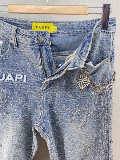 商品画像：ビジュークロス/フレアデニムパンツ/30/コットン/IDG 3