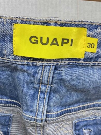 商品画像：ビジュークロス/フレアデニムパンツ/30/コットン/IDG 4