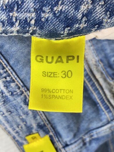 商品画像：ビジュークロス/フレアデニムパンツ/30/コットン/IDG 5