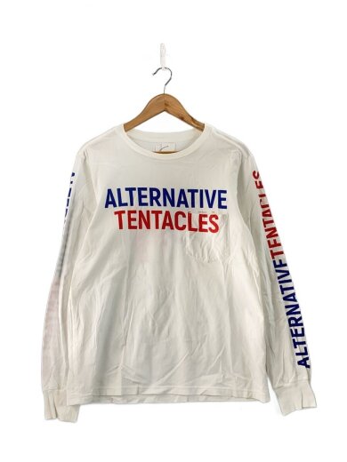 商品画像：ALTERNATIVE TENTACLES/長袖Tシャツ/46/コットン/WHT/0026AW17// 1