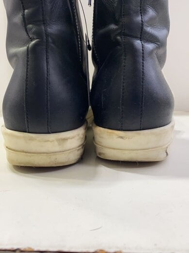 画像：Rick OwensRAMONES/ハイカットスニーカー/42/BLK/レザー/414107