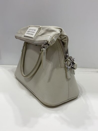 商品画像：ハンドバッグ/レザー/WHT/無地/S56WG0082// 2