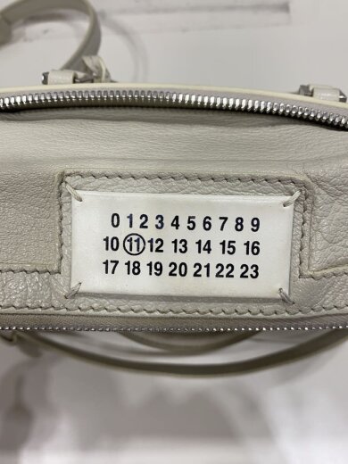 商品画像：ハンドバッグ/レザー/WHT/無地/S56WG0082// 5