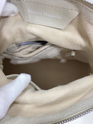 商品画像：ハンドバッグ/レザー/WHT/無地/S56WG0082// 7