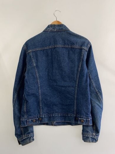 商品画像：80s/USA製/刻印527/濃紺/裏地チェック/Gジャン/40/デニム/IDG/70401-0816// 2