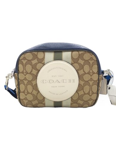 商品画像：COACH/デンプシーカメラバッグ/ショルダーバッグ/レザー/BEG/総柄/1912// 1