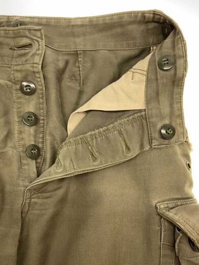 商品画像：80s/ドイツ軍/VINTAGE/H.WINNEN GMBH/ボトム/1/コットン/KHK/無地// 3