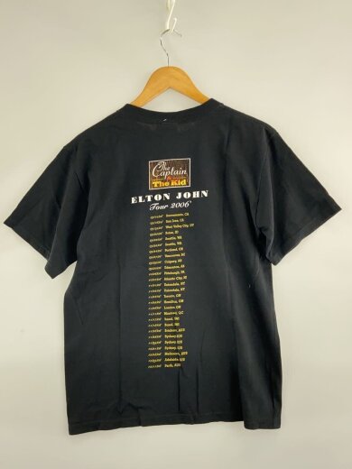 商品画像：ELTON JOHN/TOUR 2006/Tシャツ/M/コットン/BLK// 2