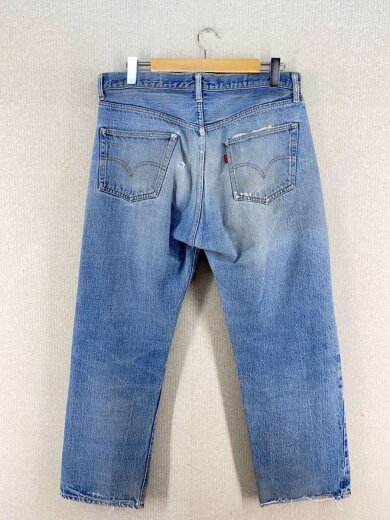 商品画像：70s/VT/501/66前期/実寸W37/デニム/インディゴ/ダメージ多/ボタン裏6 2