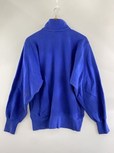 商品画像：90S/リバースウィーブ/ハーフスナップ/チンストラップ/スウェット/L/コットン/BLU// 2