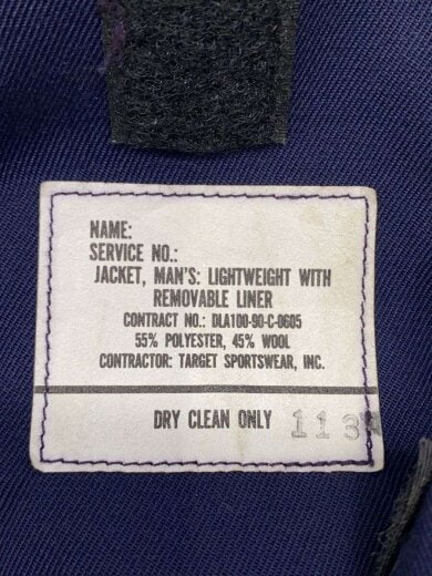 商品画像：90s/TARGET SPORTSWEAR/DLA100-90-C-0605/NVY// 3