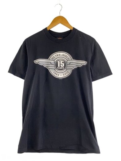 商品画像：両面プリント/BIG TWIN/Tシャツ/M/コットン/BLK/5503// 1