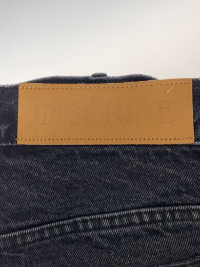 商品画像：INSCRIRE/002 Flare Denim/ボトム/デニム/BLK/無地/ID-PT30B// 4