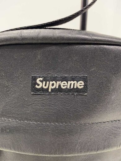 商品画像：23AW/Leather Shoulder Bag/レザー/BLK/無地// 5