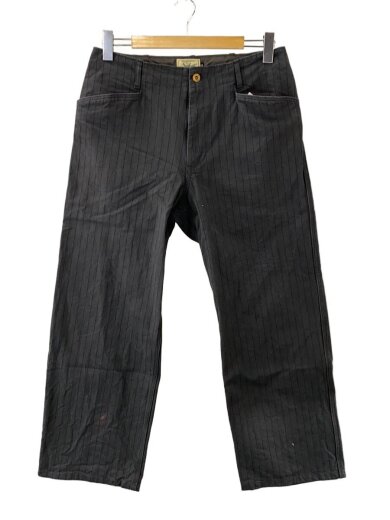 商品画像：STRIPE FRISCO PANTS/ストレートパンツ/32/コットン/GRY/ストライプ/782-6910003// 1