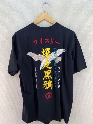 商品画像：U CRFT GRAPHIC SS TEE/爆走黒鴉/XL/コットン/BLK/プリント/FS3371 2