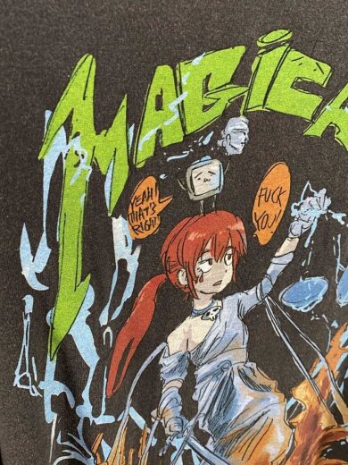 商品画像：×JUN INAGAWA/MAGICAL TEE/Tシャツ/XXL/コットン/GRY/プリント 7