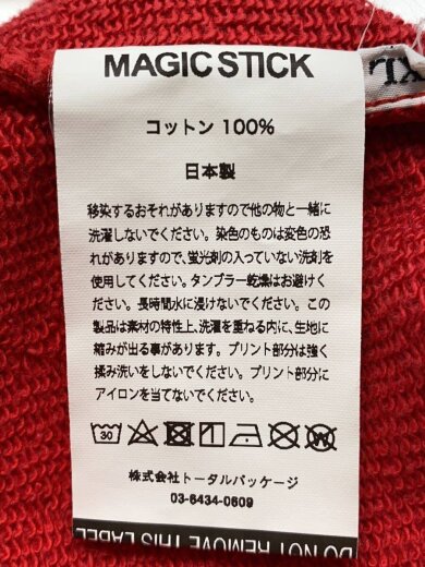 商品画像：THE CORE/センタ-バック/スウェット/XL/コットン/RED 5
