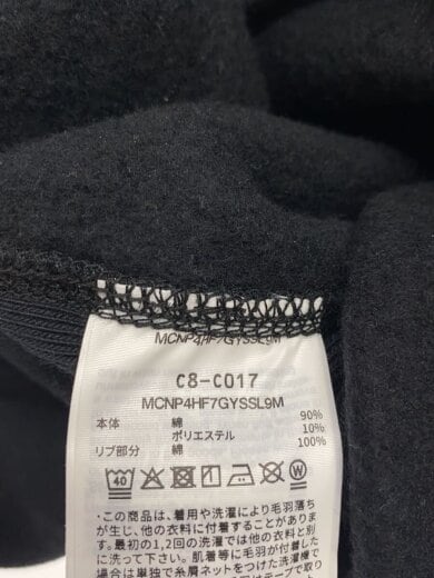 商品画像：スウェット/M/コットン/BLK/プリント/C8-C017// 4