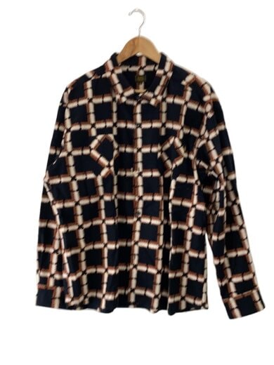 商品画像：NATIVE PRINT FLANNEL SHIRT長袖シャツ/XL/コットン/BLK/総柄/23RS-1006// 1