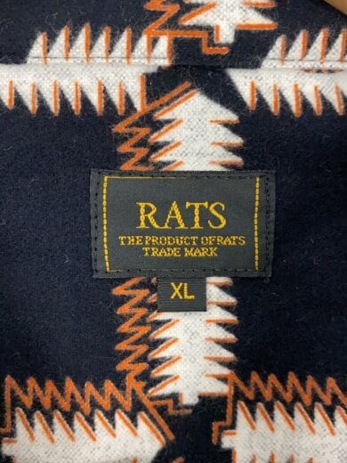 商品画像：NATIVE PRINT FLANNEL SHIRT長袖シャツ/XL/コットン/BLK/総柄/23RS-1006// 3