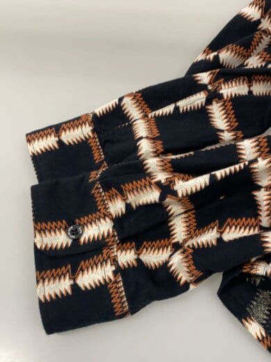 商品画像：NATIVE PRINT FLANNEL SHIRT長袖シャツ/XL/コットン/BLK/総柄/23RS-1006// 5