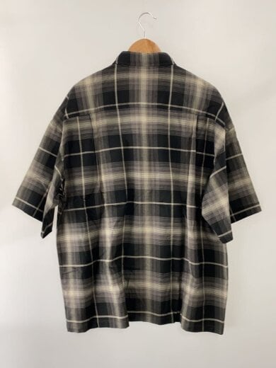 商品画像：R/C Ombre Check S/S/半袖シャツ/L/レーヨン/GRY/チェック/CTE-23S407// 2