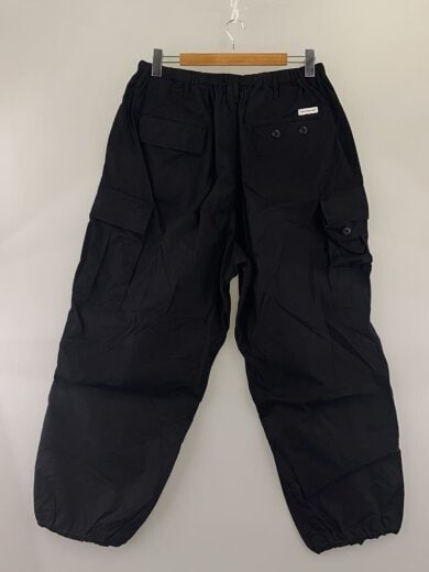商品画像：カーゴパンツ/XL/コットン/BLK/無地/サテン// 2
