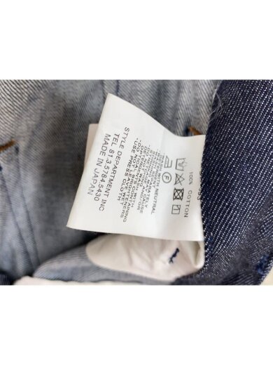 商品画像：1 TUCK TAPERED DENIM PANTS/ボトム/48/デニム/IDG/DN0393// 5