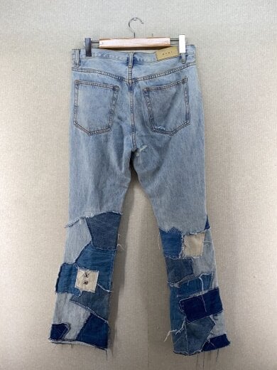 商品画像：PATCH FLARE DENIM/ブーツカットパンツ/32/デニム/BLU 2