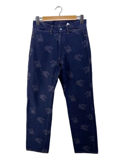 商品画像：Straight Jean/13oz Denim Rose Jacquard//S/IDG/花柄/PU197 1