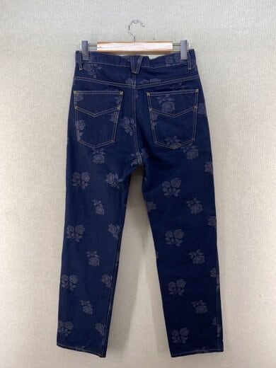 商品画像：Straight Jean/13oz Denim Rose Jacquard//S/IDG/花柄/PU197 2