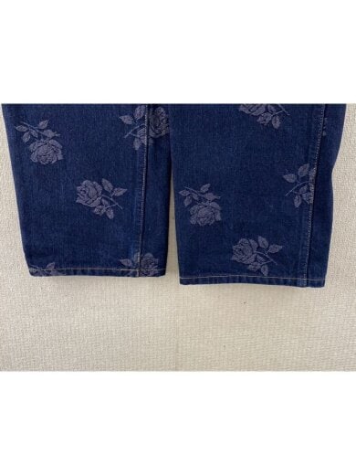 商品画像：Straight Jean/13oz Denim Rose Jacquard//S/IDG/花柄/PU197 6