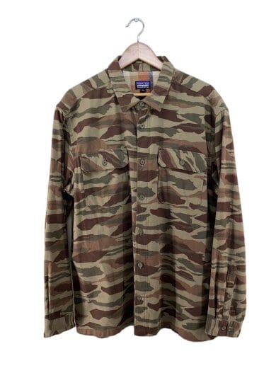 商品画像：長袖シャツ/XL/コットン/マルチカラー/カモフラ/STY53947FA19 1