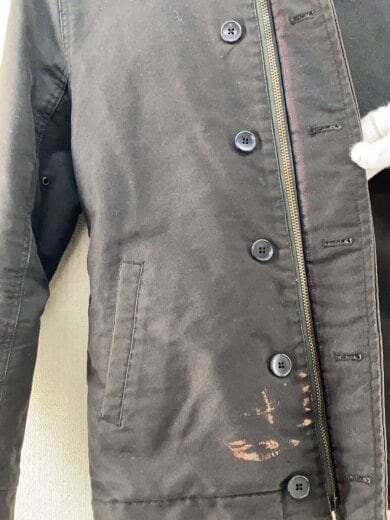 商品画像：N-1 DECK JACKET/Rokers Inc./M/コットン/BLK 7