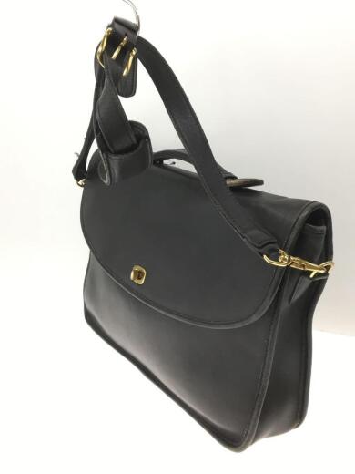画像：COACHold/オールドコーチ/2wayブリーフケース/レザー/ブラック/g9d-5265/USA製2