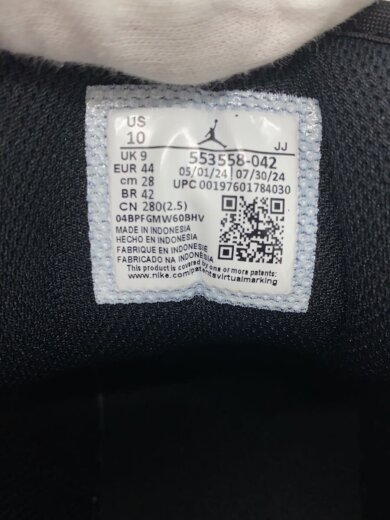 商品画像：AIR JORDAN 1 LOW_エア ジョーダン 1 ロー/28cm/BLU/ナイロン 5