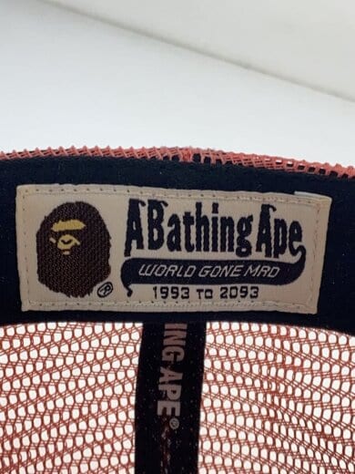 商品画像：BAPE STA MESH CAP/メッシュキャップ/FREE/ファー/RED/メンズ/0ZXCPM0068010 5