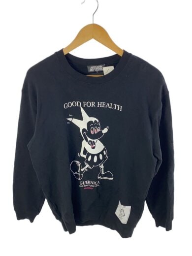 商品画像：スウェット/M/コットン/BLK/プリント/30526HH 1