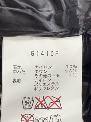 商品画像：ダウンジャケット/M/ナイロン/BLK/G1410P 5