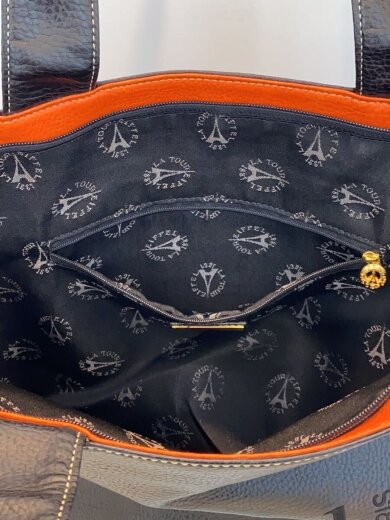 商品画像：トートバッグ/レザー/BLK/無地 6