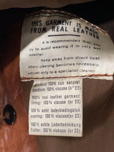 商品画像：saint arnava/レザージャケット・ブルゾン/40/レザー/BRW 4