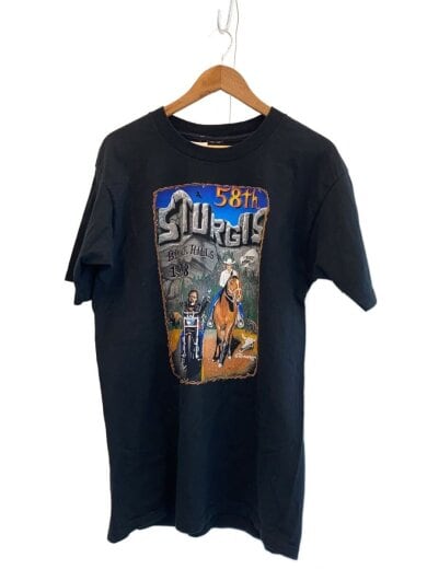 商品画像：Tシャツ/--/コットン/BLK/sturgis black hill 1998/背タグなし 1