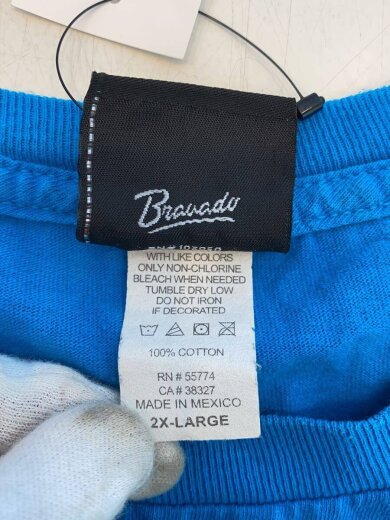 商品画像：メキシコ製・両面プリントTシャツ/XXL/コットン/BLU 4