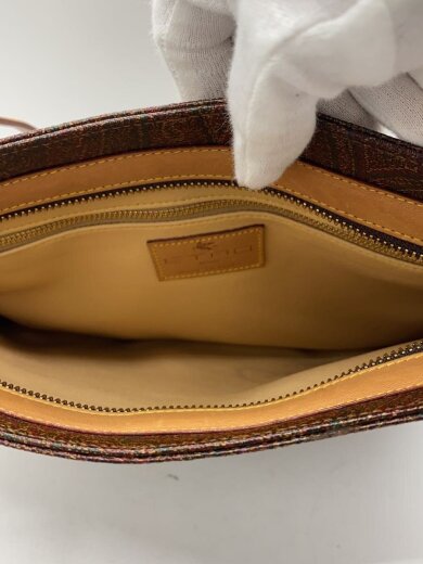 商品画像：ショルダーバッグ/レザー/BRW/ペーズリー 6