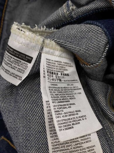 商品画像：Gジャン/S/コットン/NVY/pc9-72334-0557 5