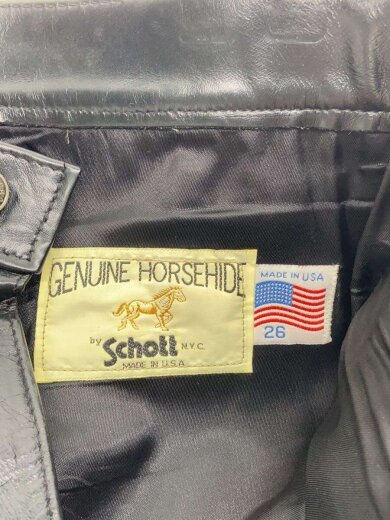 商品画像：スキニーパンツ/26/レザー/BLK/使用感あり 4