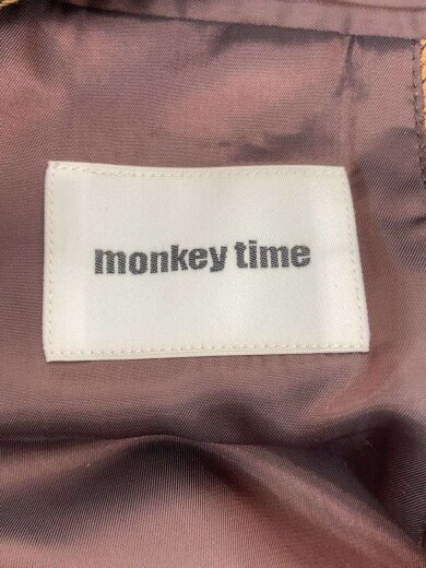 商品画像：セットアップ/M/ポリエステル/BRW/チェック/千鳥格子・ジャケットサイズM・ボトムサイズS 3