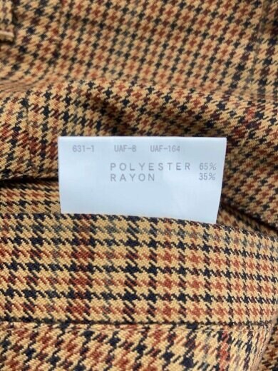 商品画像：セットアップ/M/ポリエステル/BRW/チェック/千鳥格子・ジャケットサイズM・ボトムサイズS 7