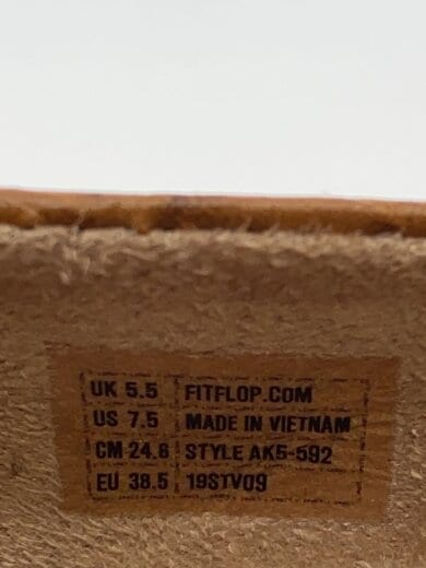 商品画像：フラットパンプス/US7.5/BRW 5